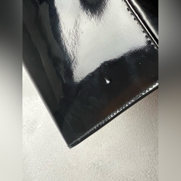 Vintage Patent leather envelope purse - Picture 9 of 12